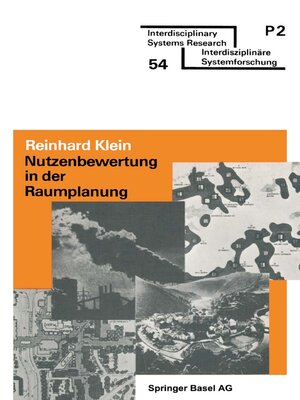cover image of Nutzenbewertung in der Raumplanung